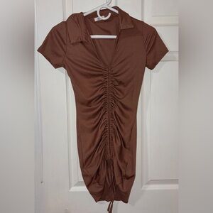 Ardene Tan Ribbed Fabric